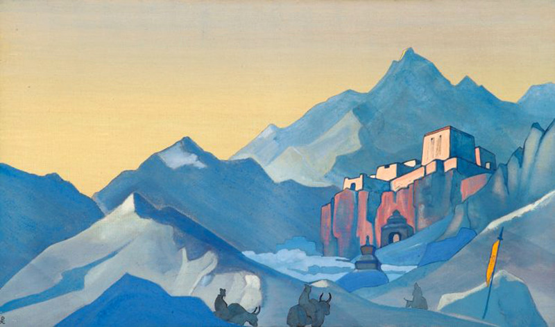 path to kailas monastery